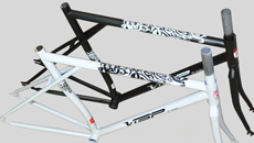 700c cr-mo frame and fork